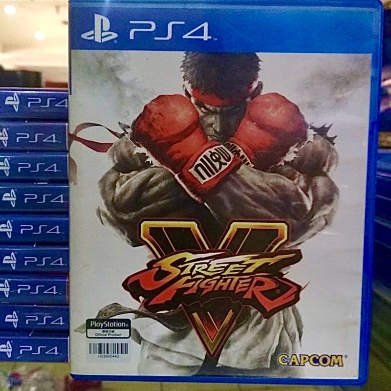 Kaset Street Fighter V 5 Ps4 Game Playstation bd ps 4 Ps5 Fighting Combat Fighterv fighter5 fight ki