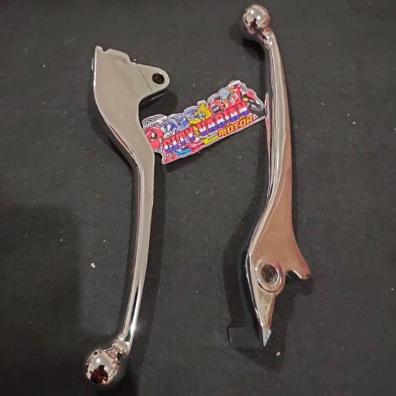 Handle Handel rem standar 1set Chrome Crome Beat New Fi Esp Vario 110 125 150 Scoopy new Mio Xeon