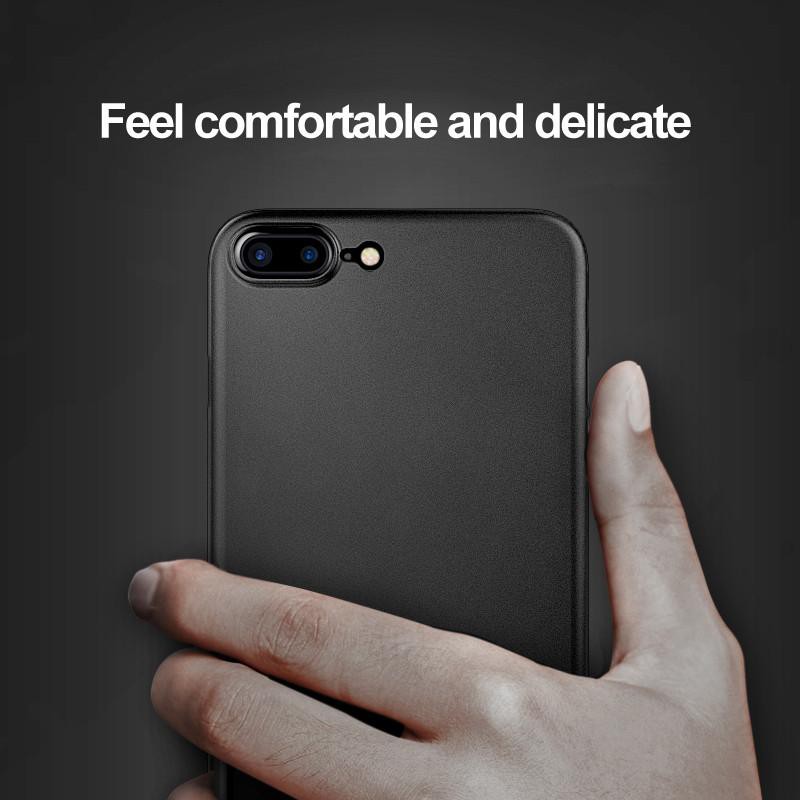 Softcase TPU Slim Black Matte case Samsung A7 2018