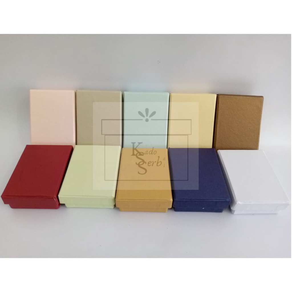 

GROSIR Hardbox Uk 10 x 7 x 3 cm Cover Luar Warna | kotak kado | hampers | giftbox l Rigid box l kotak keras l kotak tebal