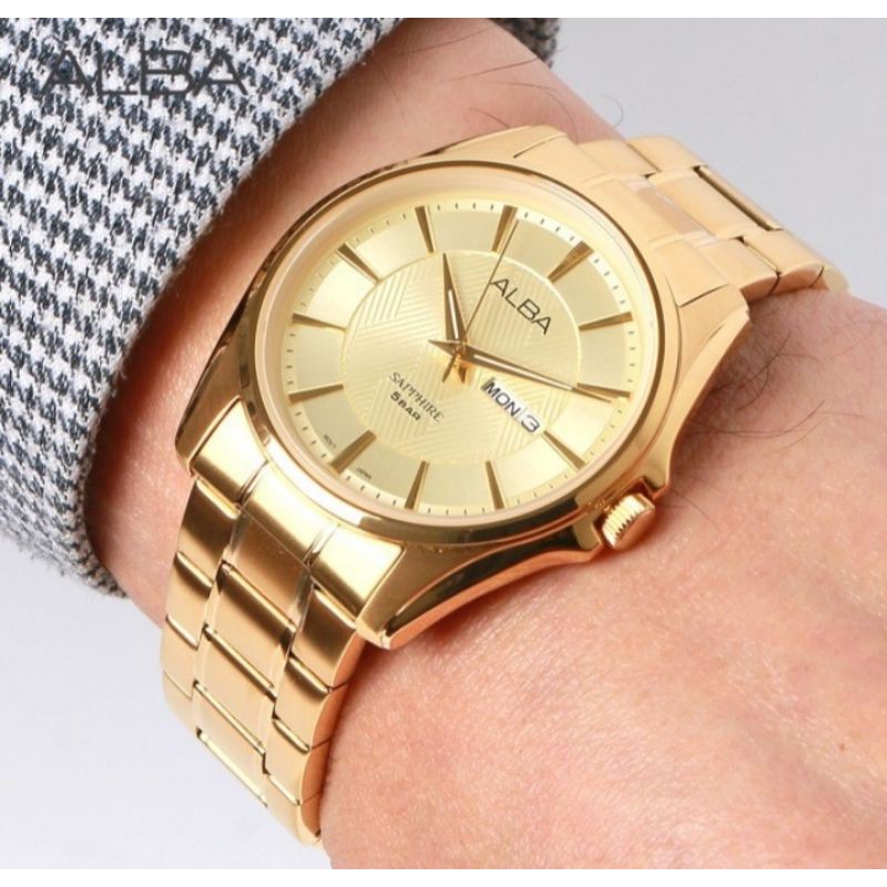 Alba Aj6094#AJ6094#AJ6094X1#jam tangan pria Alba aj6094#man watch Alba Aj6094#Alba Aj6094X1