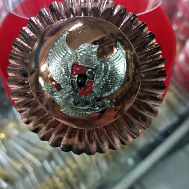 Tanda jabatan lurah 4cm,magnet