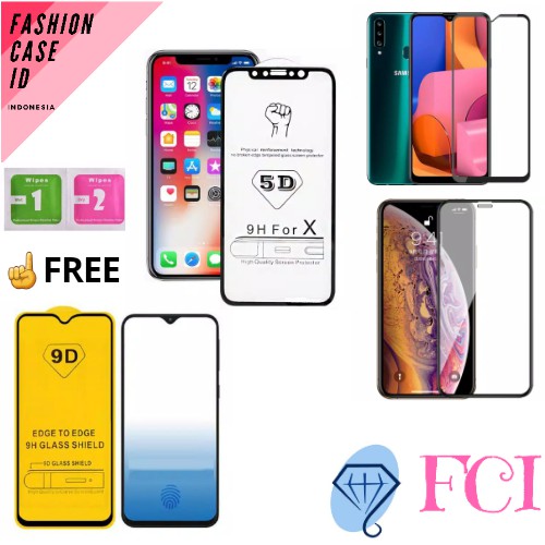 Anti Gores Kaca Full 111D Oppo A5X A5i A5 Pro A3x A3 Pro A18 A12 A79 A52 A92 A38 A58 A78 A98 F11 PRO