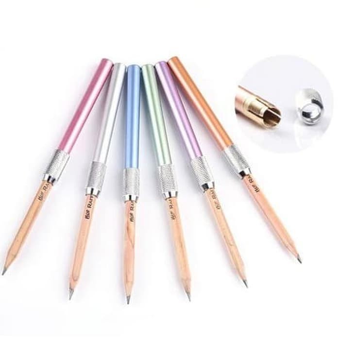 Metal Pencil Extender - Alat Penyambung Pensil