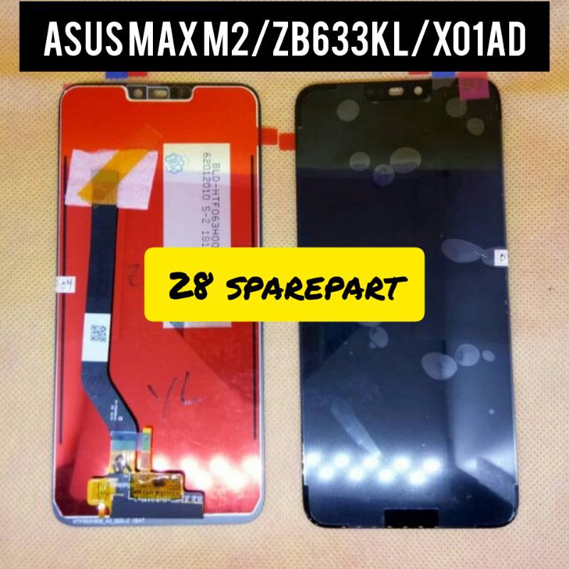 LCD FULLSET ASUS ZENFONE MAX M2 /ZB633KL/X01AD ORIGINAL COMPLETE