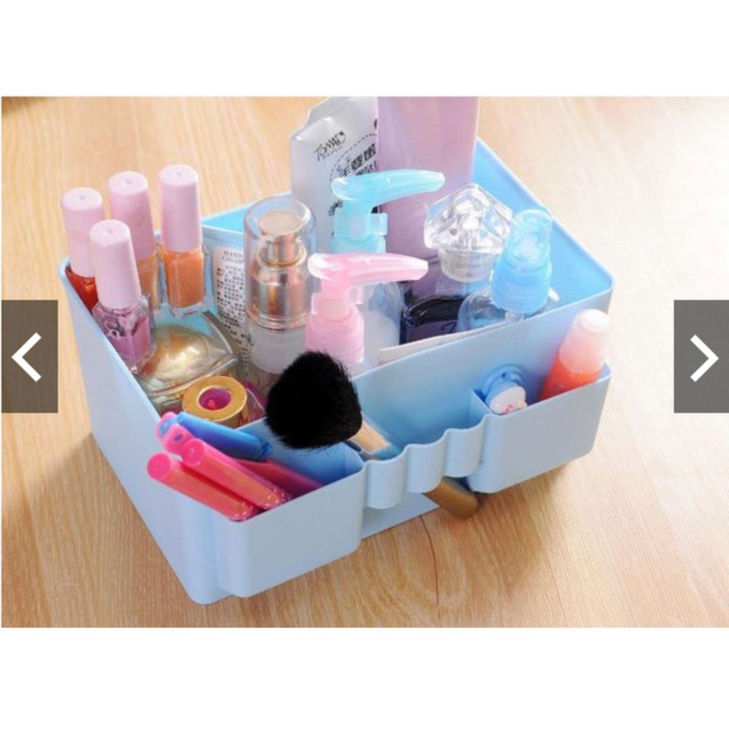 【GOGOMART】Tempat Organizer Kosmetik Perhiasan Rak Make UP - KP04