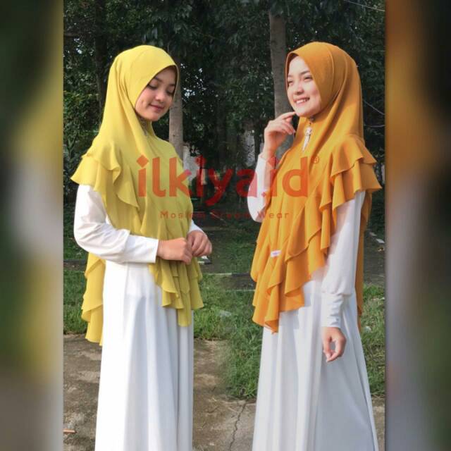 Khimar AISYAH ORIGINAL BY ILKIYA.ID