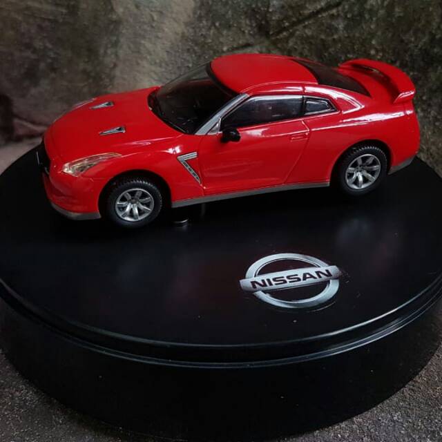 Mobil Rc mini merk kidztech NISSAN GT-R 1:43