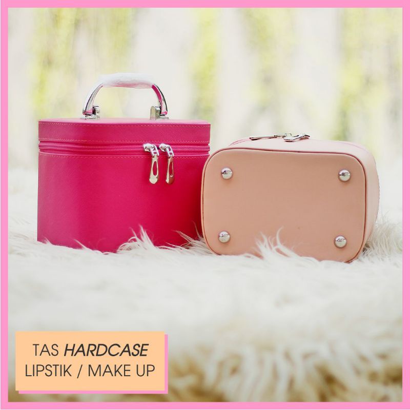 TAS HARDCASE LIPSTIK / MAKEUP PREMIUM UKURAN SEDANG READY STOCK