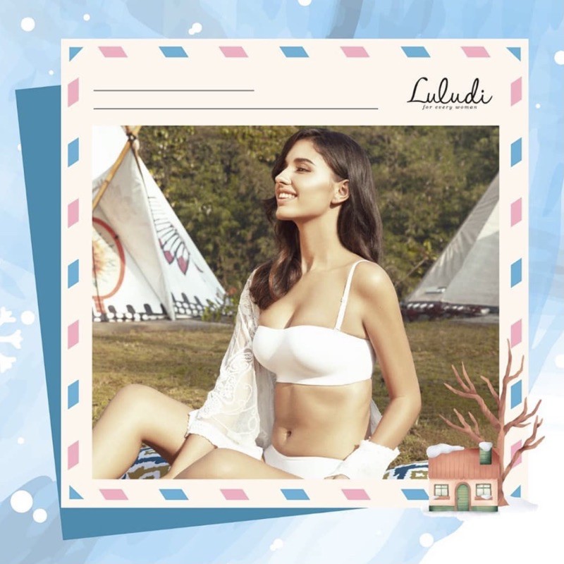 Luludi By Wacoal Simply collection Bra Kemben / Strapless , No Wire / Tanpa Kawat , Half Cup 5601