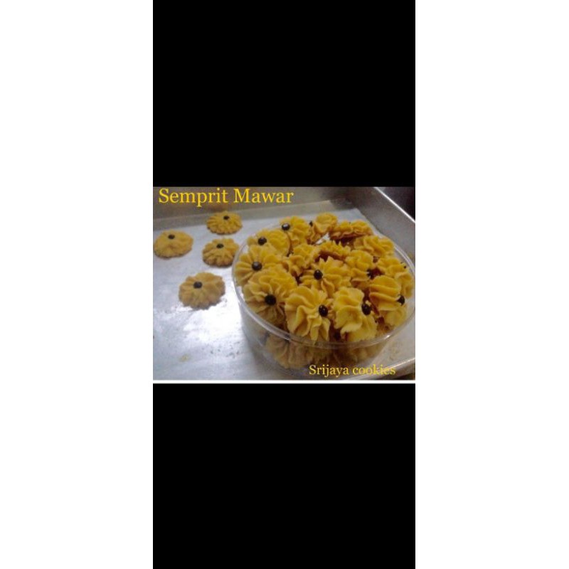 

kue kering srit mawar