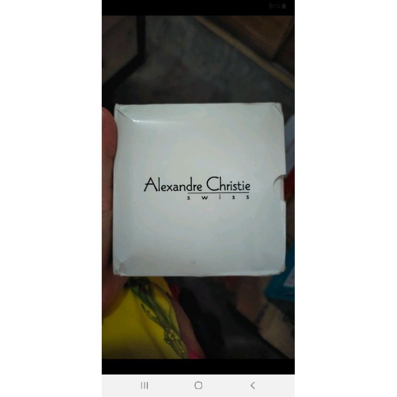 jam tangan pria alexander cristie type 1120