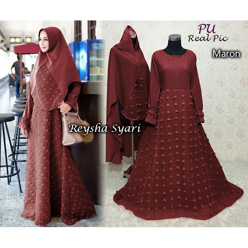 HOPYLOVY - GAMIS REYSHA RUBIAH [KODE 3264]