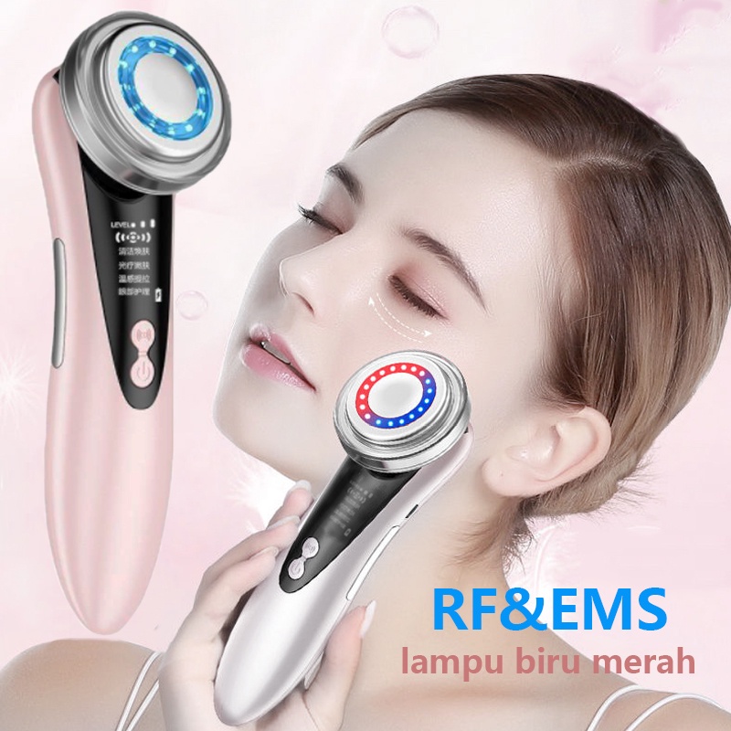 Pijat elektrik setrika wajah tools -Pemijat Perawatan Wajah Anti Aging Alat Facial Wajah Recharge USB