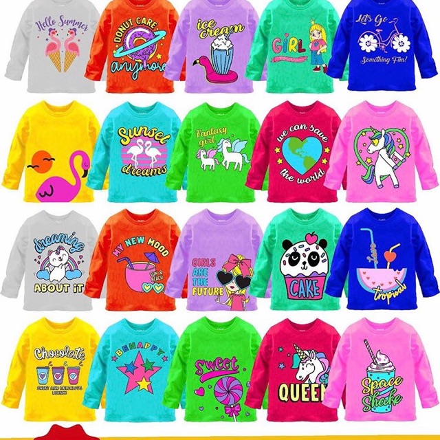 Kaos anak oshkosh lengan panjang