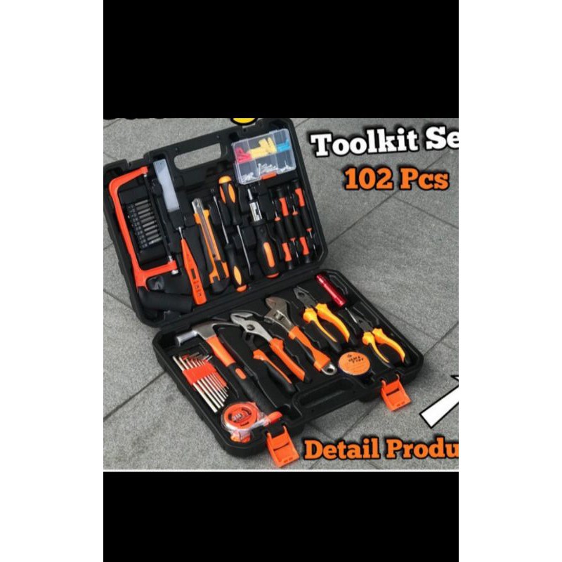 Tool Set Tool Kit Tool Box 102Pcs