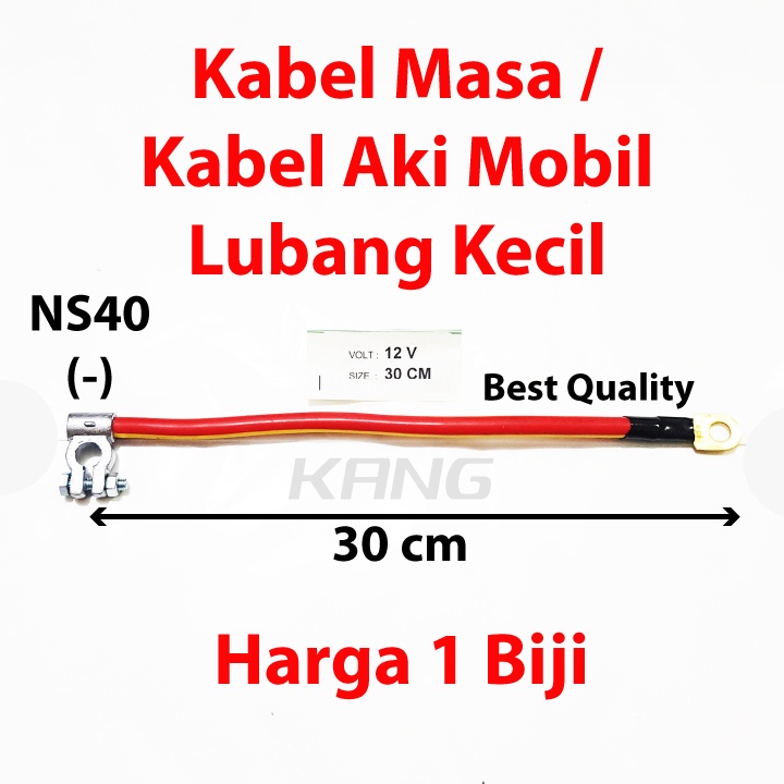 Kabel Aki Massa Masa / Model Skun dan Kepala Aki Lubang Kecil