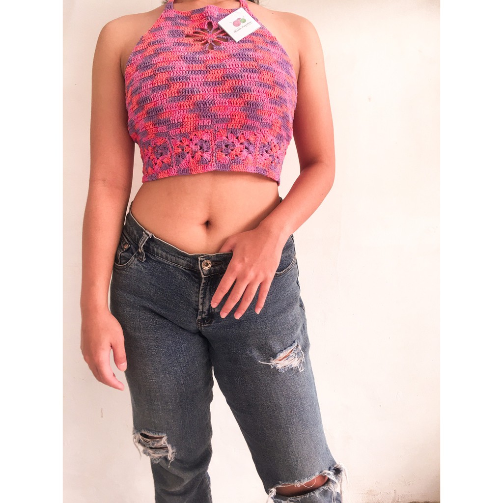 Bikini Rajut Granny Square Top