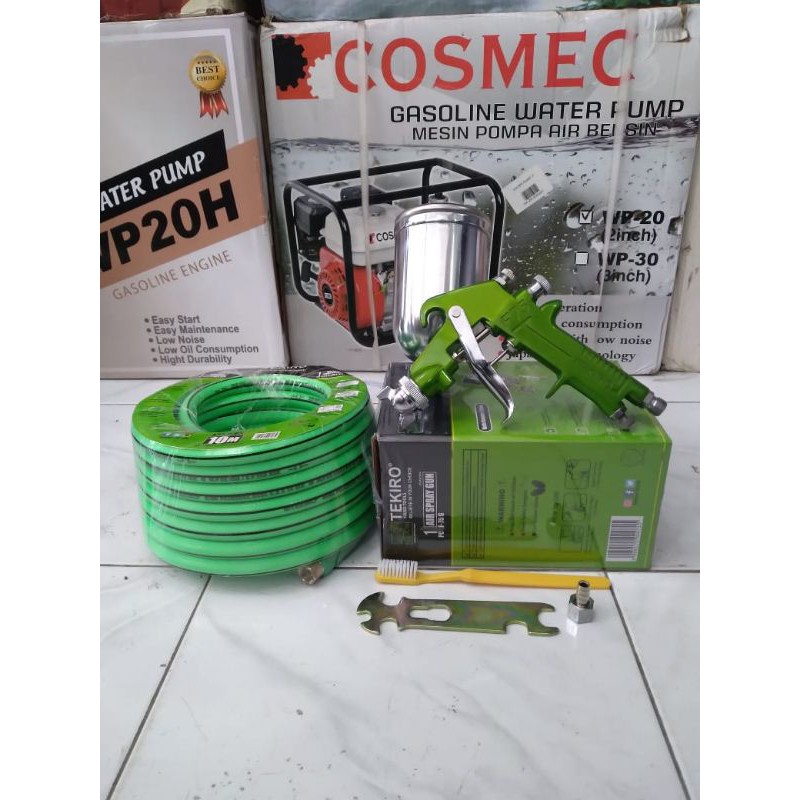Paket pengecatan Tekiro f75+Selang paket 10meter Tekiro