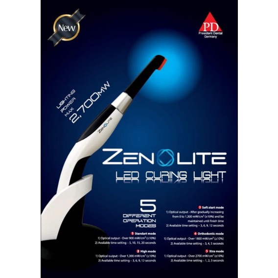 LIGHT CURE ZENOLITE LED LIGHT CURING