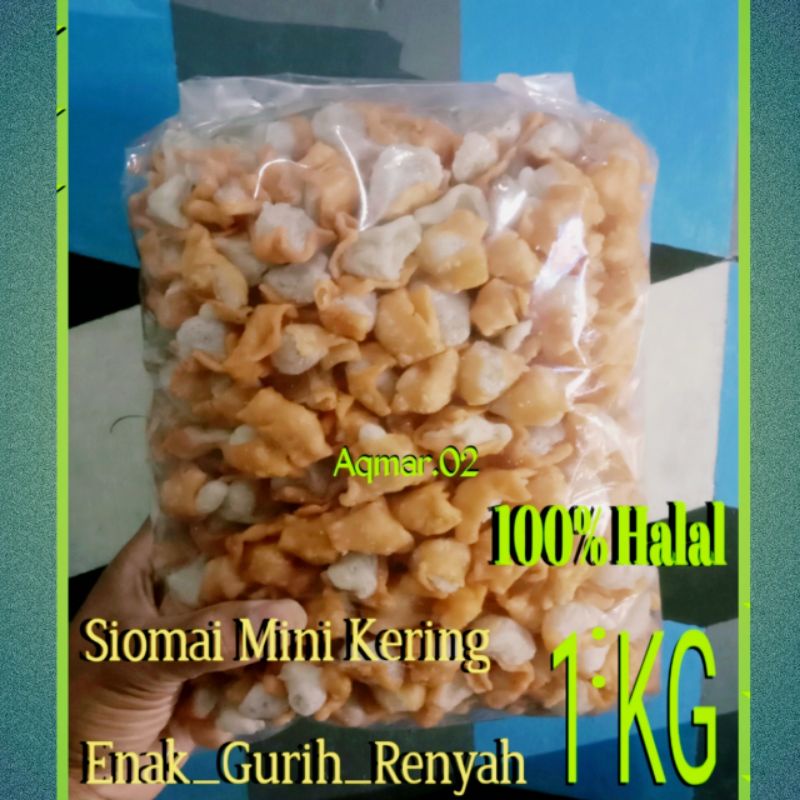 

SIOMAY KERING 1KG. SIOMAY MINI KERIKIL 1kg toping boci,seblak,mie bakso dll