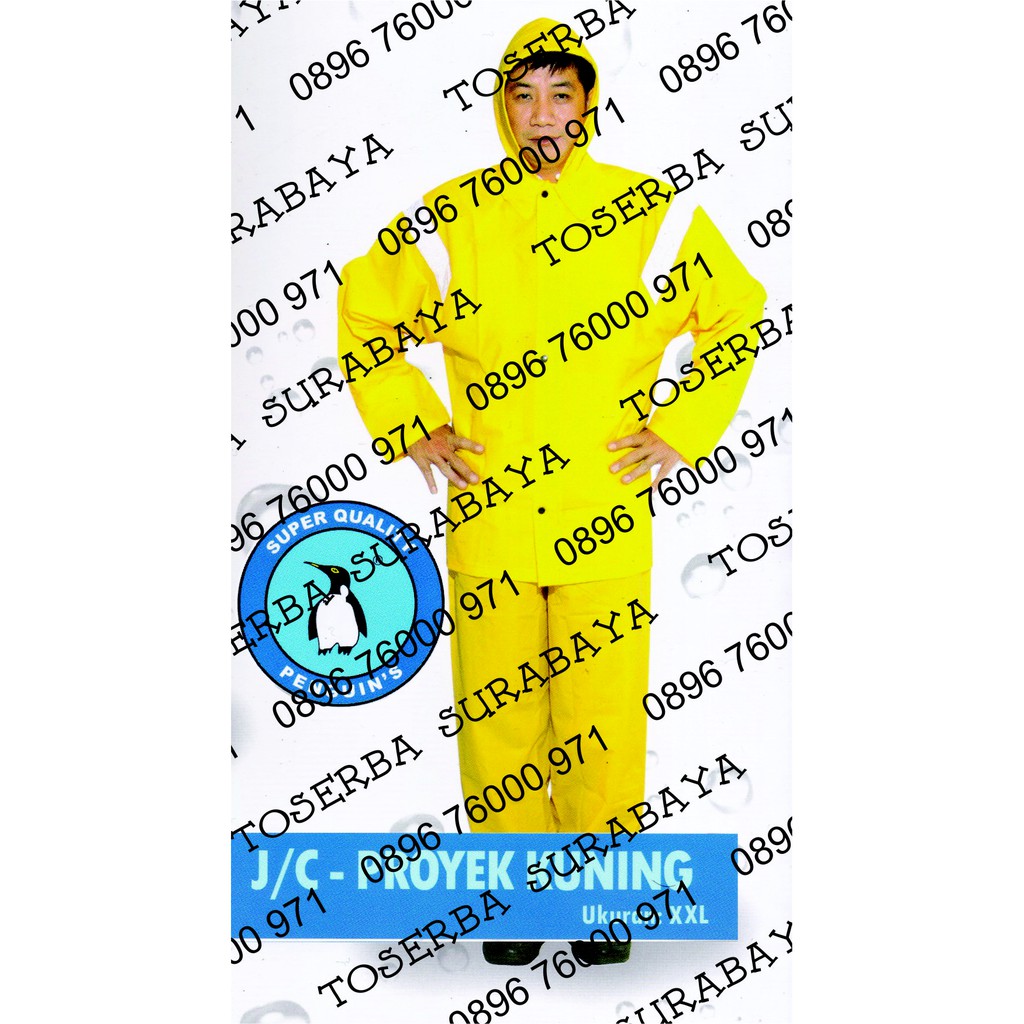 Grosir Jas Hujan  Penguin  Proyek XXL