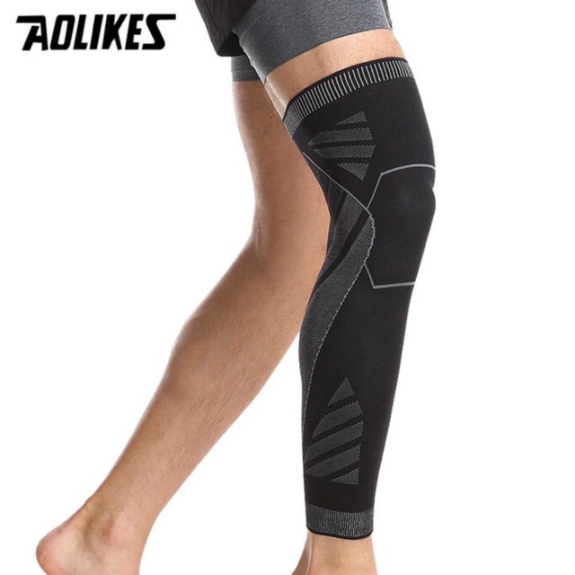 7060 AOLIKES KNEE PAD LEGGING SUPPORT SLEEVE WRAP DEKER KAKI DBL