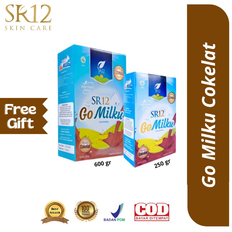 

Gomilku SR12 susu kambing etawa rasa coklat 200gr Susu kesehatan Tinggi kalsium baik untuk tulang Penambah nafsu makan meningkatkan berat badan Asi booster Meningkatkan kecerdasan otak Baik untuk kesehatan pencernaan dan saluran pernafasan Penderita tbc