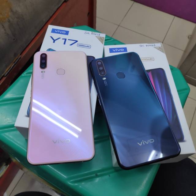 Vivo Y17 4GB/128GB Ori Mulus Lengkap