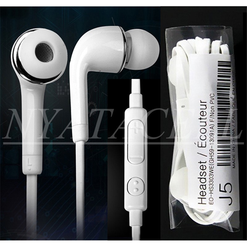 Headset Samsung Karet Original 100% Ori MIC Karet/Bass/HS330/S5/S4