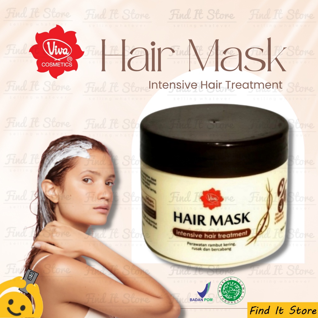 Viva Perawatan Rambut | Hair Care Series | Shampoo | Kondisioner | Minyak Rambut Hair Oil | Masker Rambut Hair Mask | Hair Tonic BPOM Original