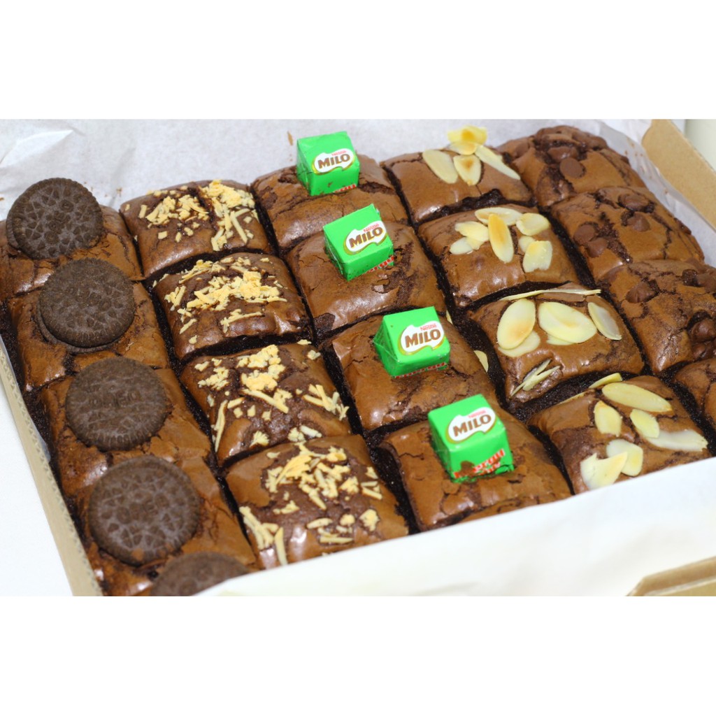 

Fudgy Brownies Sekat