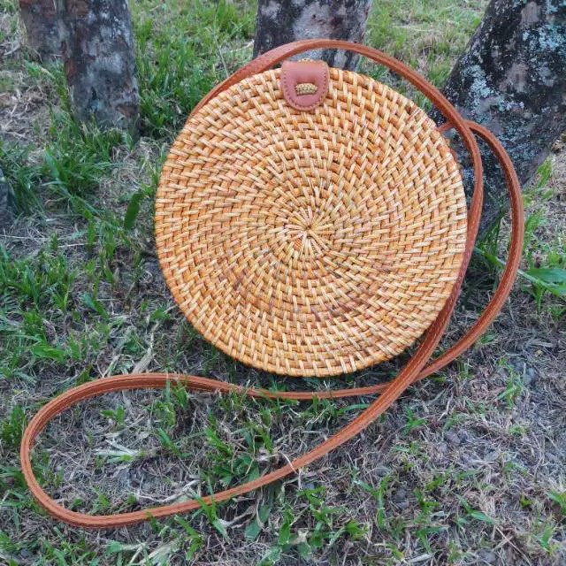  Tas  Rotan  20cm coklat Shopee Indonesia