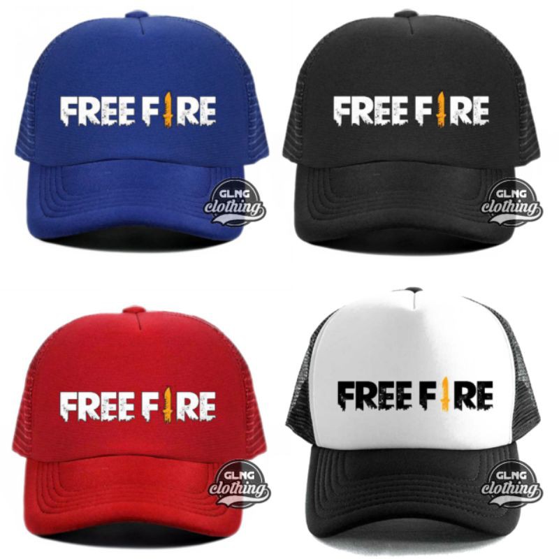 Topi Freefire - Topi Trucker Freefire - Topi FF
