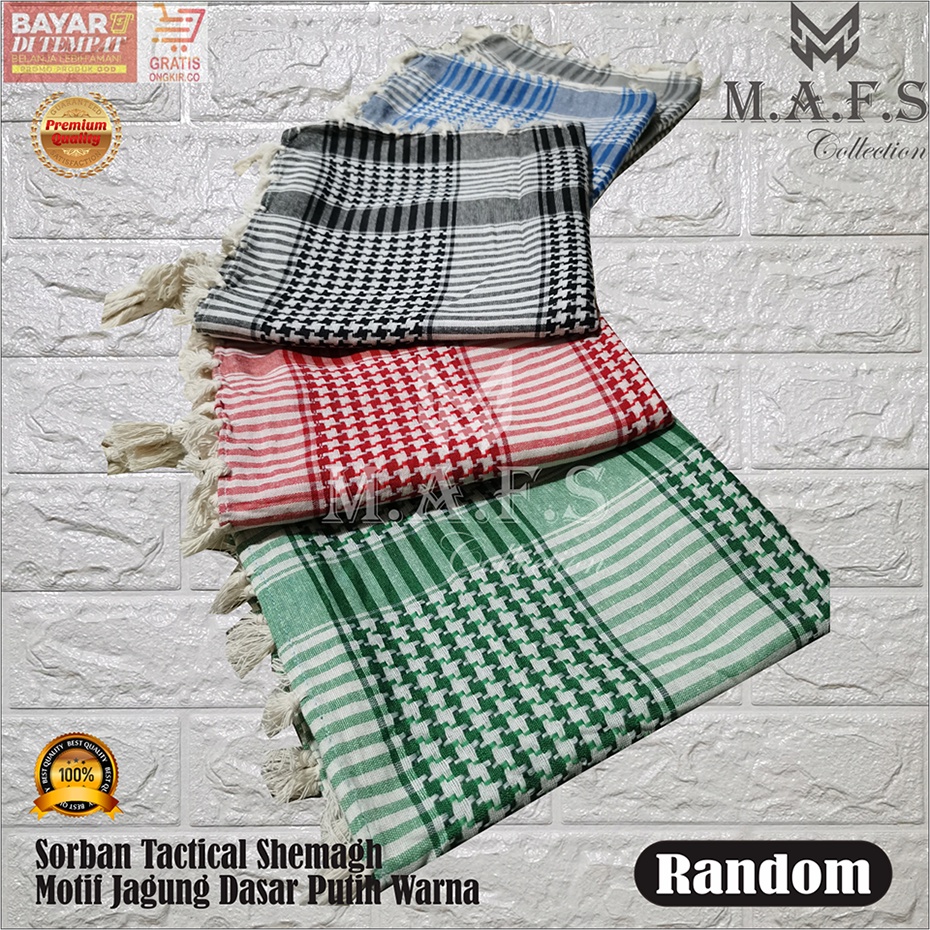 SORBAN SANTRI / SORBAN HAJI / SORBAN TACTICAL KUNCIR MURAH BERKUALITAS