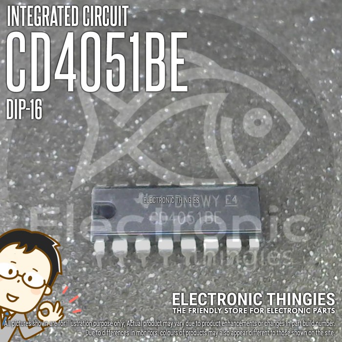 cd4051 DIP 16 CD4051B CD4051BE CMOS MUX DEMUX 4051 CD4051