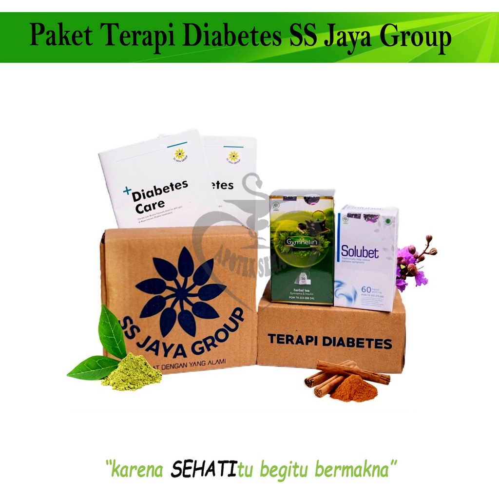 Paket Terapi Diabetes Care SS Jaya Herbal Alami Mengatasi Diabetes