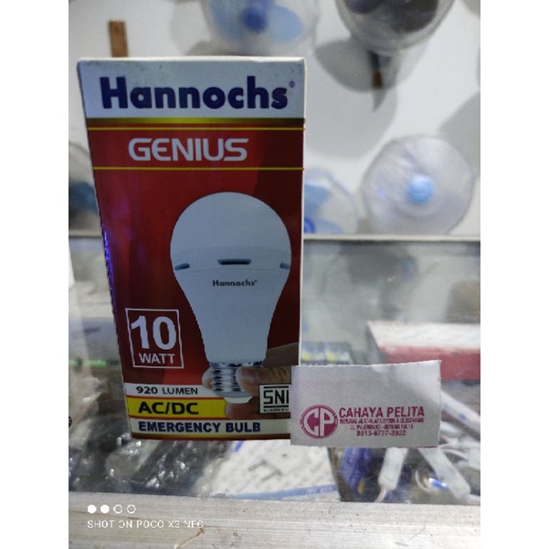 Lampu LED Emergancy Hannochs 10watt