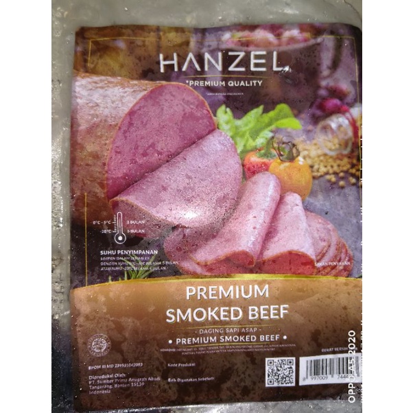 

SMOKED BEEF HANSEL PREMIUM QUALITY 200G