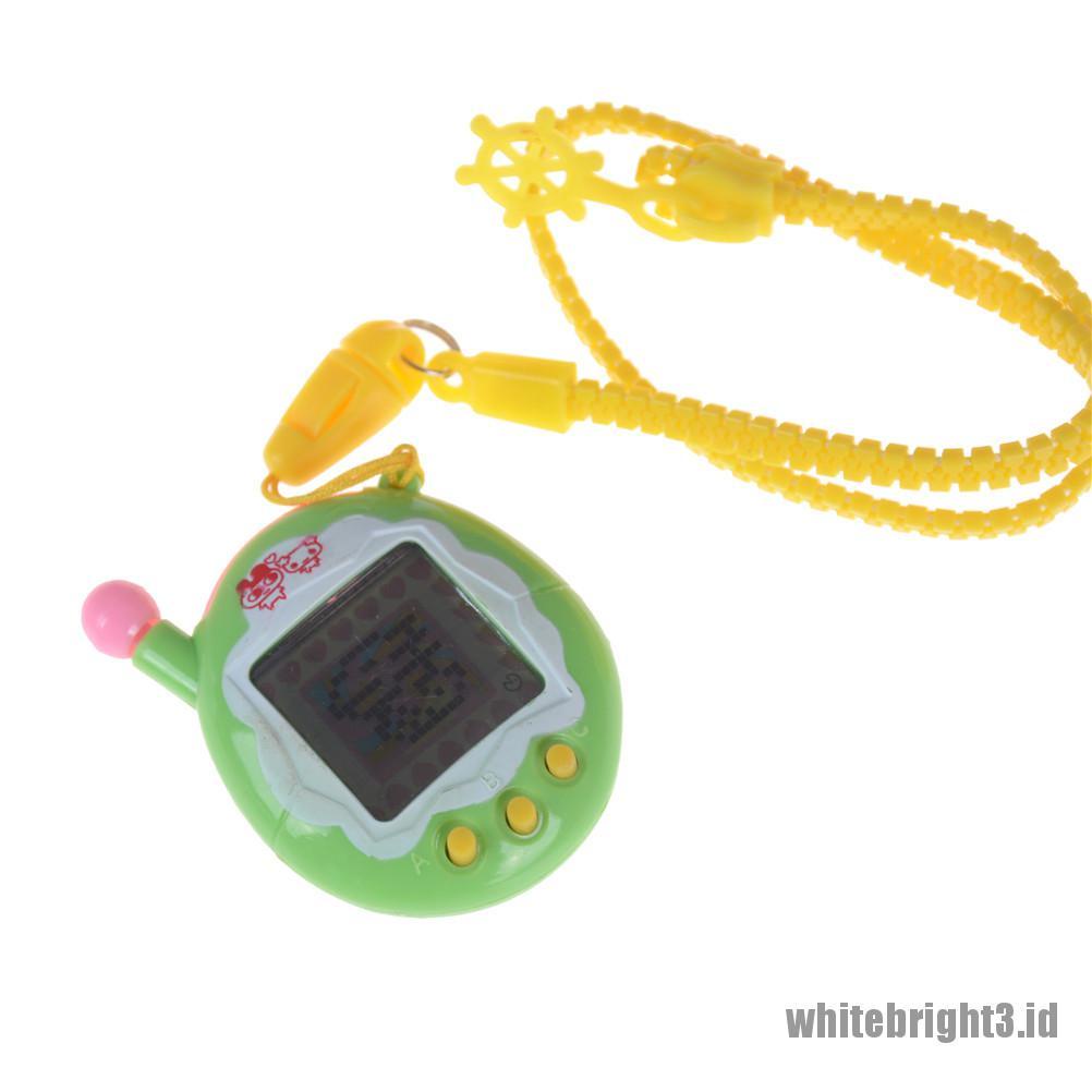 (white3) Mainan Edukasi Tamagotchi Hewan Peliharaan Virtual