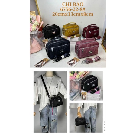Tas Slempang Import Jingjing Chibao kanvas CB6756-22-30#(kanvas)