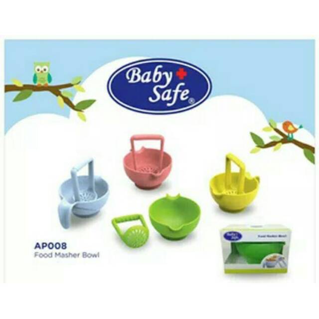 Food Masher Baby Safe / Pelumat Makanan Untuk Mpasi Bayi AP008