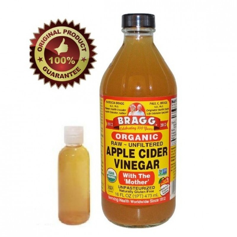 

(Share in Bottle 100ml) BRAGG Apple Cider Vinegar