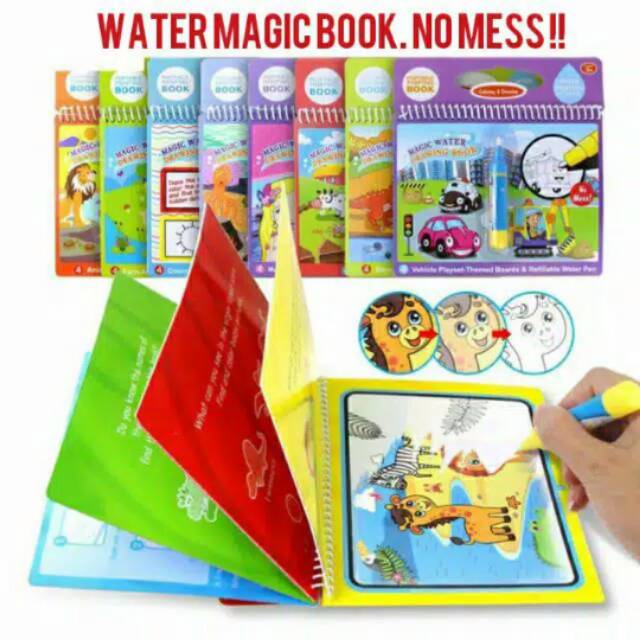 

Water Magic/ Doodle Book. Colouring & Drawing.