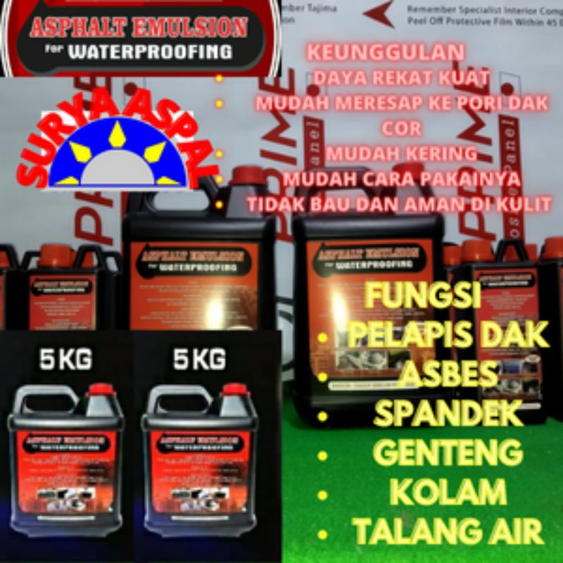 Asphalt Emulsion for Waterproofing