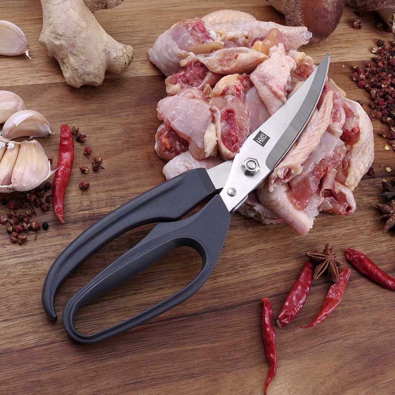 Gunting Dapur Ayam Ikan Chicken Bone Scissors Stainless Anti Karat