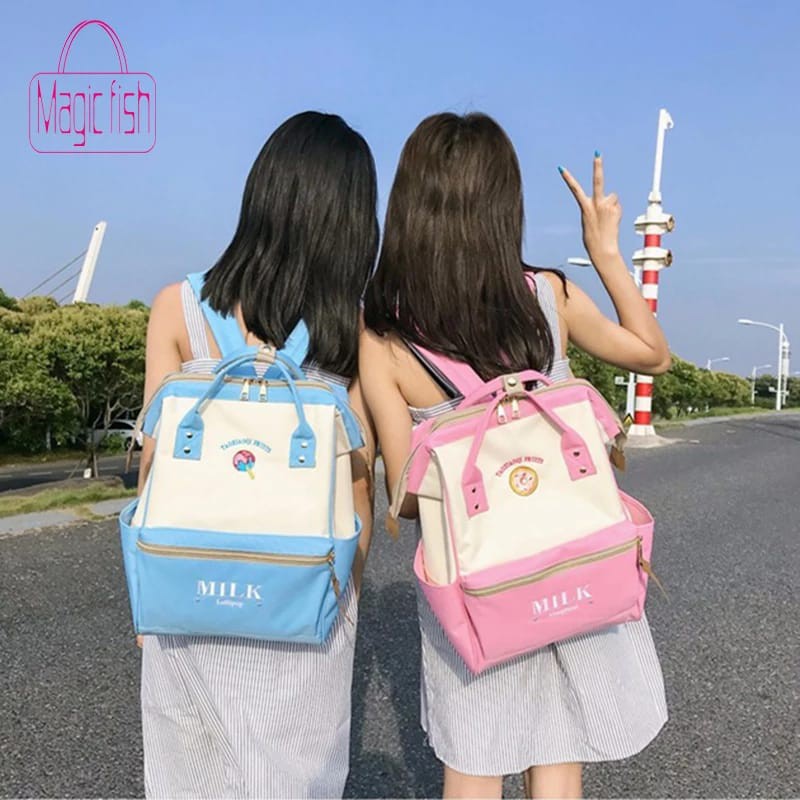 ARMELIA SHOP-Tas Ransel Sekolah Anak kombinasi persi anelo_Tas Ransel Besar Sekolah Anak SD SMP SMA