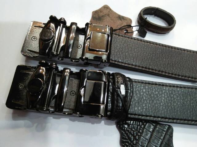 Tali pinggang kulit croco import