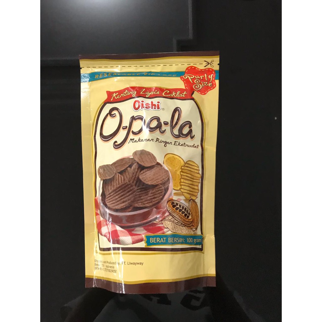 Oishi Opala Kentang Coklat 100 Gr Shopee Indonesia