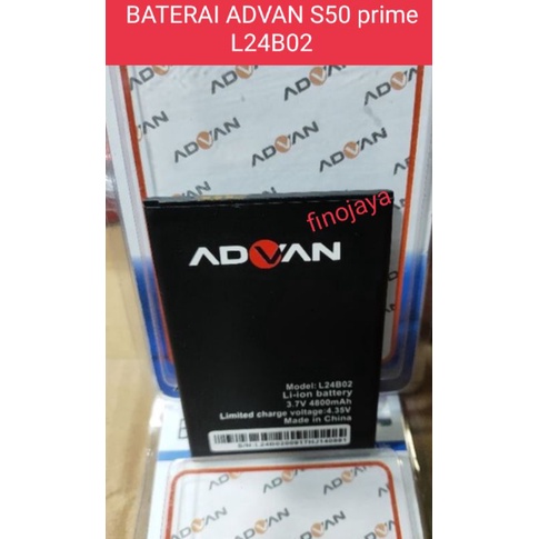 Baterai Advan S50 prime Battry Advan  L24B02
